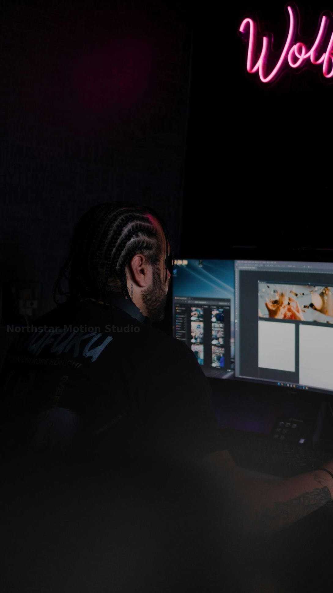 Post-production editing